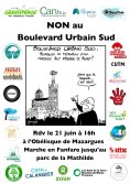 NON au Boulevard Urbain SUD